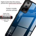 thumbnail image 3 of Gradient Tempered Glass Phone Case Cover For SAMSUNG S21 Plus (Red-Black), 3 of 7