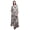 Dark Rose Brown, variant on Bimba Tie-Dye Long Caftan Maxi Dress Beach Swimwear Cover up Womens Kaftan-4X-5X