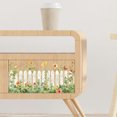 thumbnail image 2 of Rub on Transfer Decals for Furniture Crafts Decor Garden Flowers 6"x12" 3pcs Waterproof UV DTF Transfer Sticker for Dresser Lingerie Chests Drawer Glass Porcelain Wood Plastic Plastic, 2 of 7