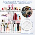 thumbnail image 3 of Organizador de maquillaje MISERWE 360 giratorio con 7 capas ajustables, 3 of 6