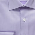thumbnail image 3 of Proper Men's Regular Fit Wrinkle Free Solid Cotton Dress Shirt - Available In Colors, 3 of 3