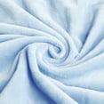 thumbnail image 3 of Cubrecolchón Ajustado Chenille Heavenly Soft American Baby Company Azul para Niño y Niña, 3 of 5