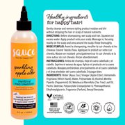 Sauce Beauty Sparkling Apple Cider Clarifying Scalp Treatment & Hair Cleanser, 8 fl oz