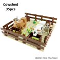 thumbnail image 1 of MOC Farm Ranch Dog Kennel, gallinero, juguetes de bloques de construcción, Animal, maíz, zanahoria, conejo, gallina, huevo, vaca, Toro, cerdo, cobertizo, casa, 1 of 4