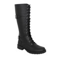 thumbnail image 1 of Botas Largas RODRISAN Mujer Cordones Casuales Negras 3582, 1 of 2