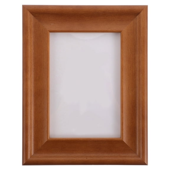 VORCOOL Wedding Photo Frame Wooden Picture Frame Solid Wood Photo Display Light Brown 1Pcs