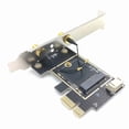 thumbnail image 4 of Adaptador de Tarjeta PCIE WiFi Repetidor Red InaláMbrica Banda Dual Bluetooth para PC Computadora Escritorio AX200 9260AC, 4 of 5