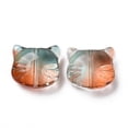 thumbnail image 2 of 20pc Glass Beads for Jewelry Making Cat Coral 12.5x14x6.5mm Hole: 1mm, 2 of 3
