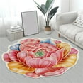 thumbnail image 6 of Giyblacko Area Rug Door Mats Heat Transfer 3D Shaped Flower Floor Mat Sofa Bedroom Living Room Carpet, 6 of 6