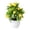 Green, variant on Artificial Fruit Tree Potted Bonsai with Pot Decorative Lifelike Peach Strawberry Pomegranate Tree for Home Office Desk Scenery Arrangement