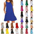 thumbnail image 5 of UPPADA Dresses for Women 2024 Sleeveless Tank Dress Casual A-Line Beach Sundress Loose Flowy Mini Sundresses with Pockets, 5 of 6