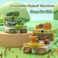 thumbnail image 3 of Funtogether Toys Dinosaur Crocodile Pinball Game – Interactive Electronic Board Toy for Kids Ages 3-5, Fun Birthday Gift, 3 of 7