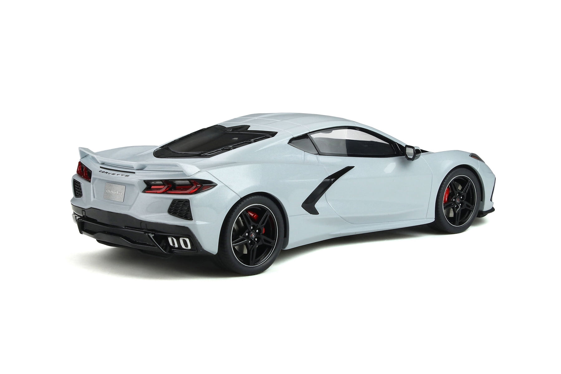 2020 Chevy Corvette C8, Ceramic Gray Metallic - GT Spirit GT835
