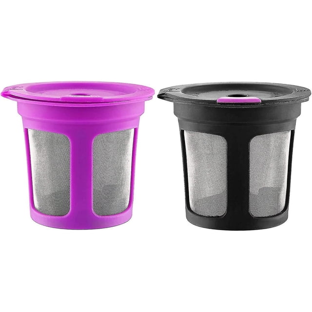 Vasos reutilizables para cafeteras Keurig K-Cup 2.0 y 1.0, cápsulas de filtro rellenables