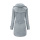 thumbnail image 5 of Abrigo de lana con solapa de invierno para mujer, chaqueta de trinchera, abrigo de manga larga, prendas de vestir Fridja  BV0+2193, 5 of 5