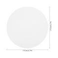 thumbnail image 2 of TEHAUX 40 Sheets Plain Round Paper for Drawing in Art Class, 2 of 8