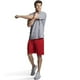 thumbnail image 3 of Camiseta deportiva de rendimiento para hombre - Camiseta de algodón con cuello redondo y manga corta para actividades al aire libre - Gris, 3 of 5