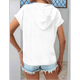 thumbnail image 4 of Sudadera Ligera de Verano para Mujer, de Punto, con Cordón Ajustable, con Capucha y Mangas , Color , Talla XXL, 4 of 8