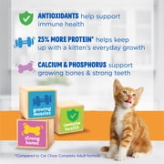 Purina Kitten Chow Year One Essentials with Real Chicken High-Protein Complete, 14 lb.