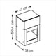 thumbnail image 2 of BURO BERTOLINI 567 BLANCA Bertolini 567 BLANCA, 2 of 2