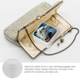 thumbnail image 3 of FCXZI Eagle Clouds Sky Small Jewelry Box for Women Necklace Ring Earring Organizer Travel Case White, 3 of 5