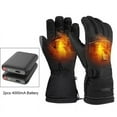 thumbnail image 2 of Heated Glove Liners Men Women,Rechargeable Battery Heated Motorcycle Ski Snow Warmer Skiing Gloves, 2 of 5