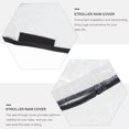 thumbnail image 3 of OULII Baby Pushchair Rain Cover Double Stroller Rain Cover Universal 1Set, 3 of 8