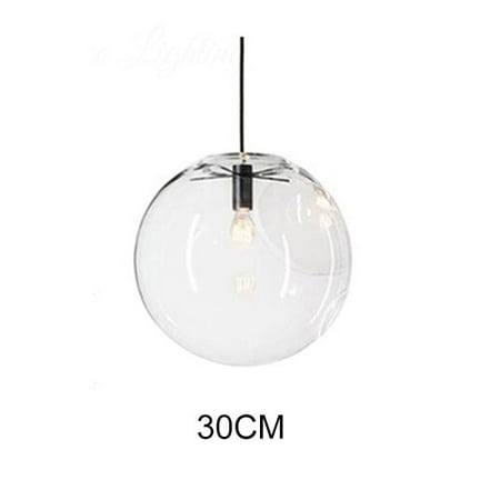 

Modern Nordic Chandelier Multi-lights Staircase Pendant Glass Ball Light for Living Room Stairs 30cm