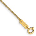 thumbnail image 1 of Quality Gold RPA020-6 14K Yellow Gold 1.1 mm Ropa Chain 6 in. Bracelet, 1 of 1