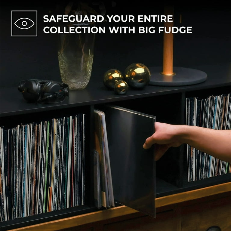 BIG FUDGE Premium Master Vinyl Record Sleeves - 50x Record Inner Vinyl  Sleeves