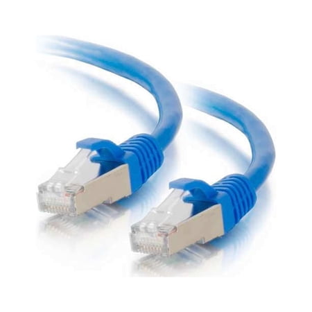 UPC: 0757120272465 | C2G 5ft Cat5e Snagless Shielded (STP) Ethernet Network Patch Cable – Blue
