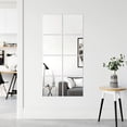 thumbnail image 6 of Kmonabie Peel Stick Acrylic Mirror Wall Stickers, High Definition Shatterproof DIY Decorative Mirror Tiles, 3 Sizes for Bathroom Home Decoration, 6 of 6