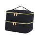 thumbnail image 1 of Bolsa de almacenamiento de esmalte de uñas, estuche para secador de uñas, capacidad para 30 botellas de esmalte de uñas, portátil 2 Negro, 1 of 8