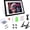white, variant on A3 LED Light Pad - Dimmable Light Board Kit, Sketching, Tracing - USB DIY Art Light Box, with 61 count 5D Painting Tools Set for Full Drill & Partial Drill Art