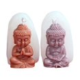 thumbnail image 3 of Molde de silicona para velas de Buda pequeño, elementos con forma de Amitabha, adornos para velas hechos a mano, 3 of 5