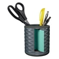 thumbnail image 4 of Post-it Note Dispenser, 5.5" x 3.9" (Pack of 2), Vertical Design, Pop-Up Notes, Black Geometric Pattern, 1 Aqua Splash Super Sticky Note Pad, 4 of 5