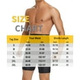 thumbnail image 7 of VASLANDA Men Tummy Control Shorts High Waist Slimming Shapewear Body Shaper Leg Underwear Briefs, 7 of 7