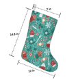 thumbnail image 5 of 3 Pcs Christmas Stockings,Green Christmas Baking Pattern Stockings Christmas,14.8'' Xmas Stockings,Christmas Party Favors,Christmas Party Decorations,Christmas Stockings Personalized, 5 of 5