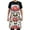 Cute Mushroom and Flowers, variant on Cute Pig with Heart Kitchen Apron with 2 Pockets Adjustable waterproof Cooking Aprons for Women Men Chef