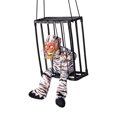 thumbnail image 1 of Scary Prison Caged Dead Prisoner Cage Specter Statue Photo Prop Skeleton Toy for Style G, 1 of 9