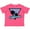 Retro Heather Pink, variant on Inktastic California with Triangle and Palm Trees in Blue Boys or Girls Toddler T-Shirt