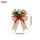 thumbnail image 3 of Set de 6 Lazos de Terciopelo para Decoración Navideña Del Árbol | Material: Plástico | Color: B | 15 X 13 Cm | Decoraciones Navideñas, 3 of 6
