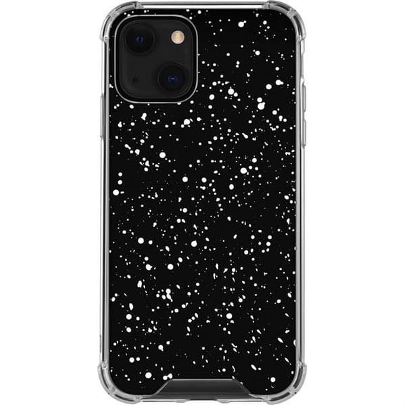 Skinit Polka Dots Black Speckle iPhone 13 Clear Case