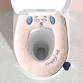 thumbnail image 6 of ZROBM Toilet Seat Covers, Toilet Seat Pad, Seat Cover Toilet, Toilet Seat Mats, Toilet Seat Cushion, Washable, Round, Waterproof, Thick, 6 of 6
