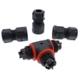 thumbnail image 4 of 3 Way T Pole Core Joint Outdoor IP68 Waterproof Electrical Cable Wire Connector, 4 of 8