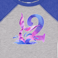 thumbnail image 4 of Inktastic 2nd Birthday Mermaid Tail Boys or Girls Baby Bodysuit, 4 of 5