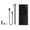 Black 4000mAh, variant on M Buder Tire Inflator Portable Air Compressor 4000mAh 150 PSI Air Pump with LED Light for Car Motor Bike Ball, Black