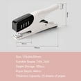 thumbnail image 4 of KW-trio Stapler,Sizes With Reversible Anvil Office Staple Sizes With Handheld Stapler Kw Less Support 25 Sheet Duty Office Stapler Or 26/6 Staple Heavy Duty Support 24/6 Eryue Stapler Office 25, 4 of 7