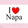 thumbnail image 2 of CafePress - I Love Napa Infant Bodysuit - Baby Light Bodysuit, Size Newborn - 24 Months, 2 of 4