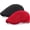 Black/Red, variant on Minzimin 2 Pack Men's Mesh Cap Breathable Summer Newsboy Hat Adjustable Beret Ivy Cap Irish Cabbie Driving Hats